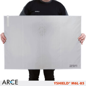 YSHIELD® M6L-85 | Altı katmanlı manyetik alan koruma plakası | 80x55 cm - Görsel 1