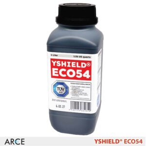 YSHIELD ECO54 1 L kalkanlama boyası kovası; iç mekân, ekolojik formül, TÜV SÜD izlemeli.
